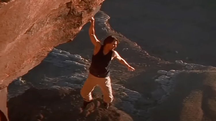 Tom Cruise Revisits Mission: Impossible 2’s Epic Rock Climbing Stunt